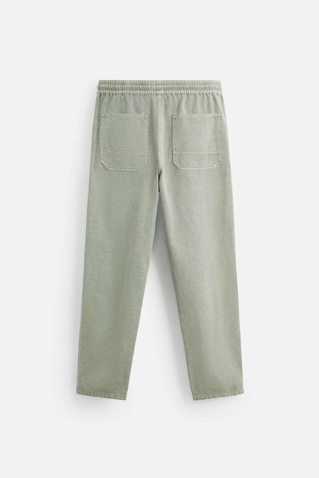 ZARA COTTON TROUSERS PANTS