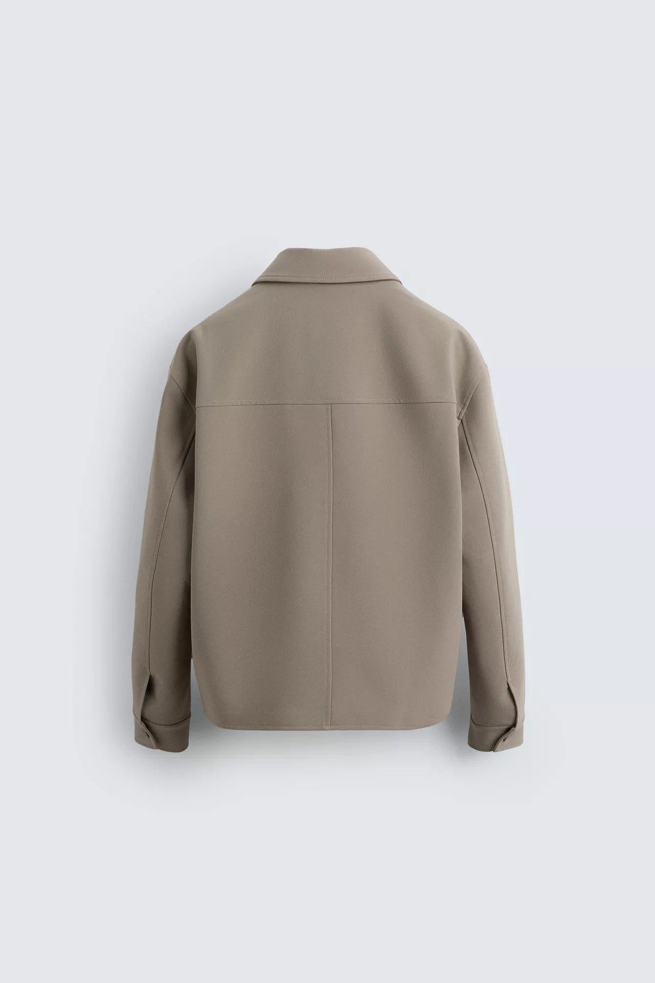 ZARA BOXY FIT OVERSHIRT_LIGHT TAN