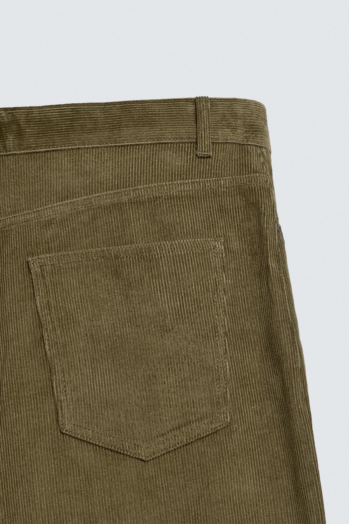 BALLOON FIT CORDUROY TROUSERS