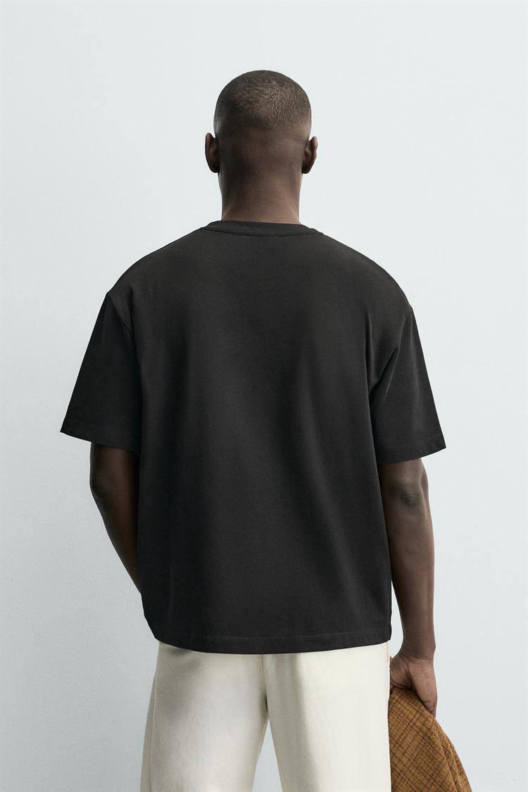 T-Shirt ZARA Black