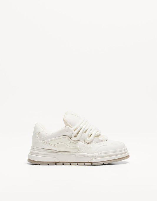 BERSHKA CHUNKY SKATER SNEAKERS