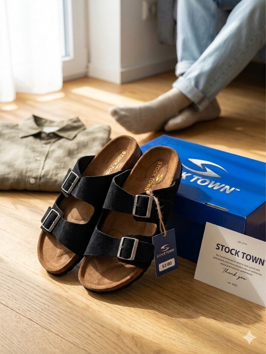 TWO STRAPS SLIPPER