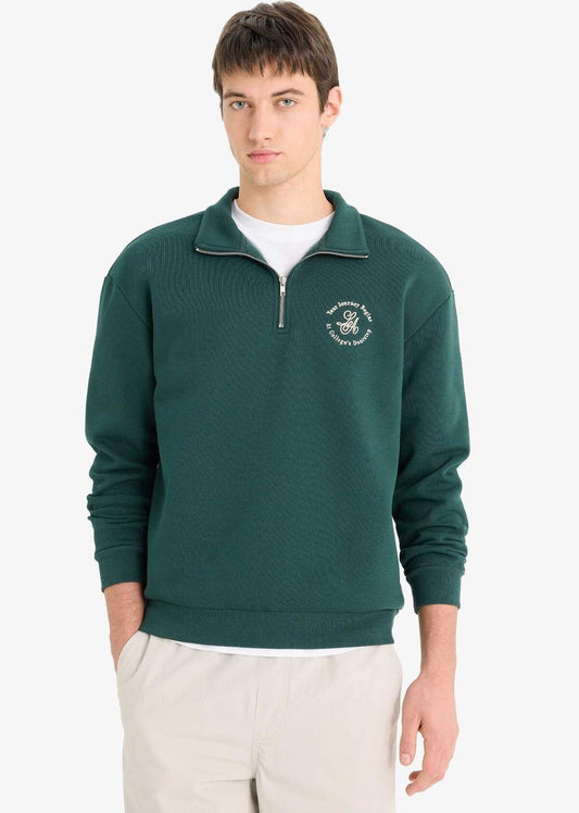 DEFACTO QUARTER ZIPPER