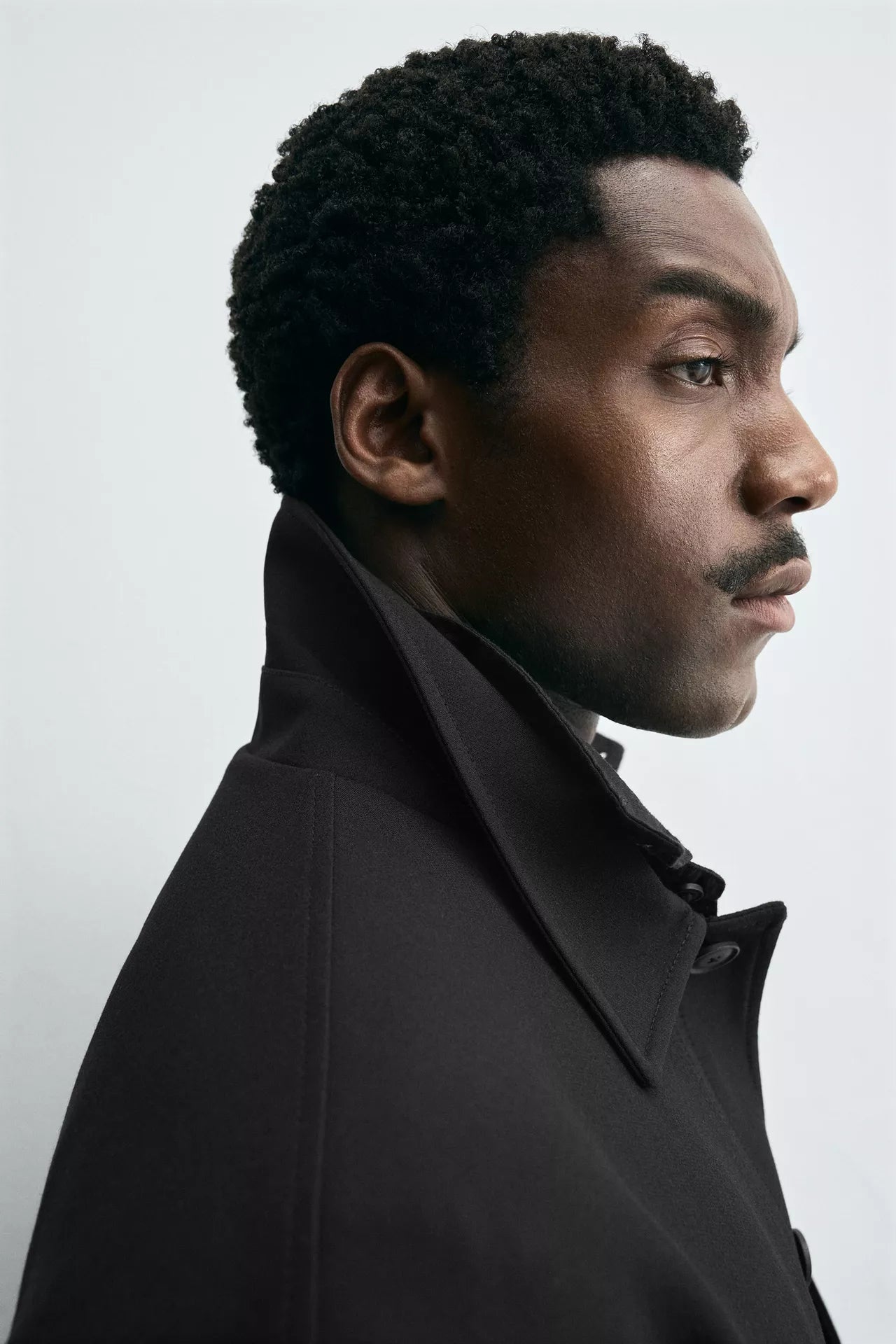 ZARA BOXY FIT OVERSHIRT_BLACK