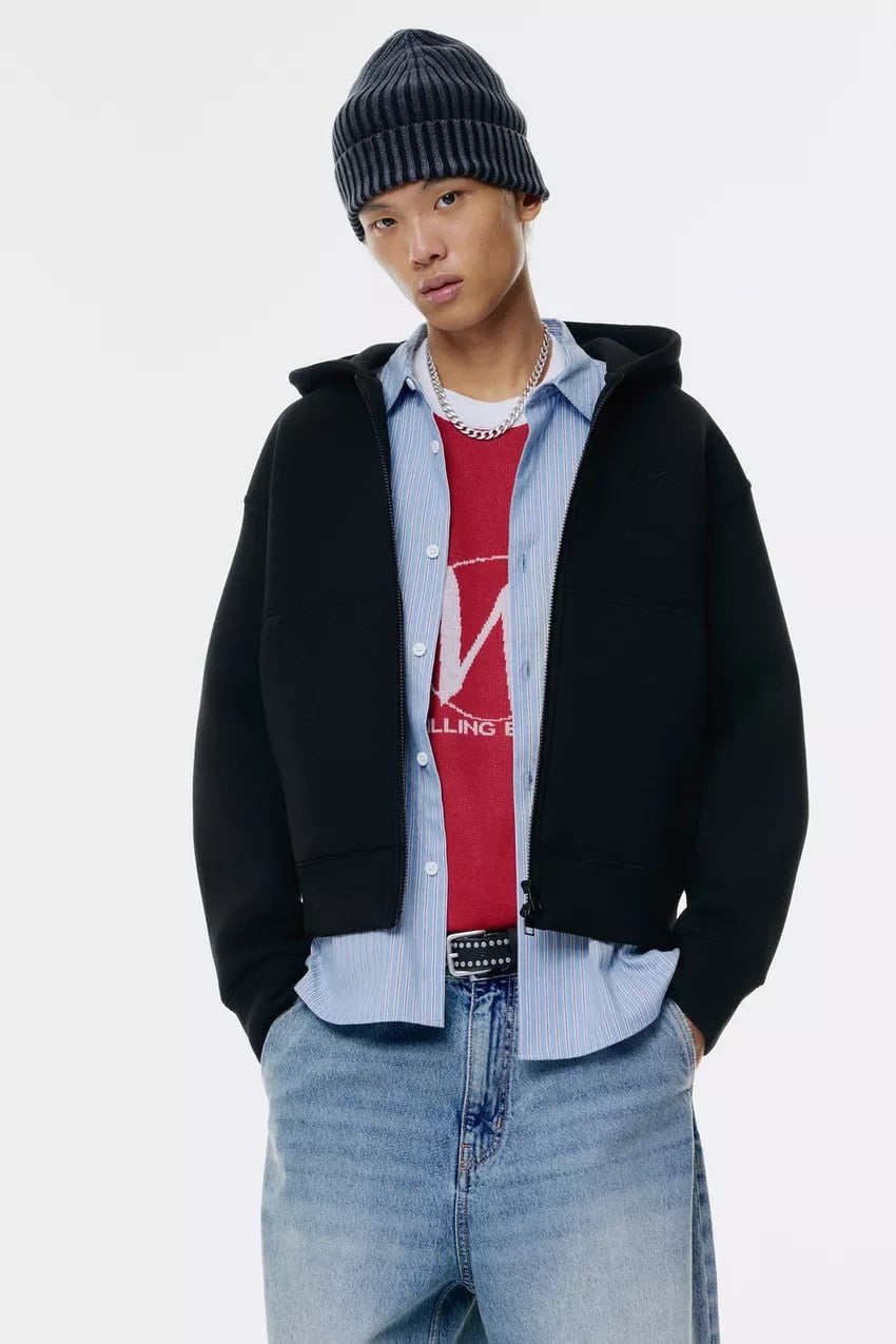 Sweater stwd in black