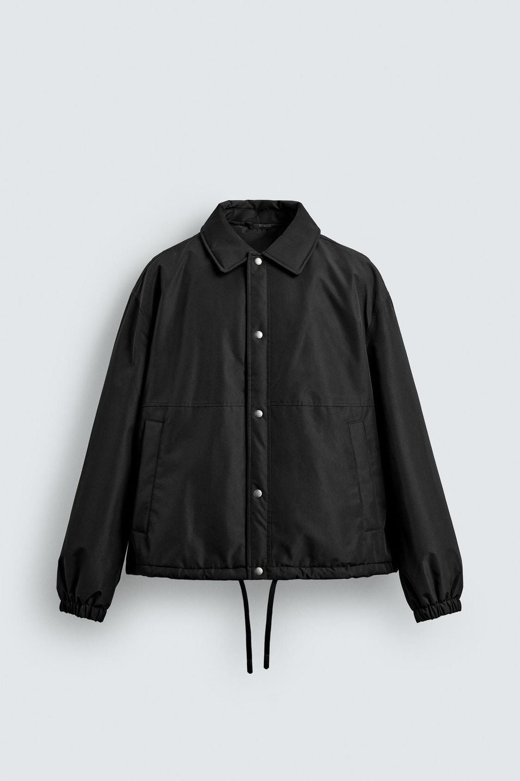 ZARA TECHNICAL QUILTED JACKET- Black