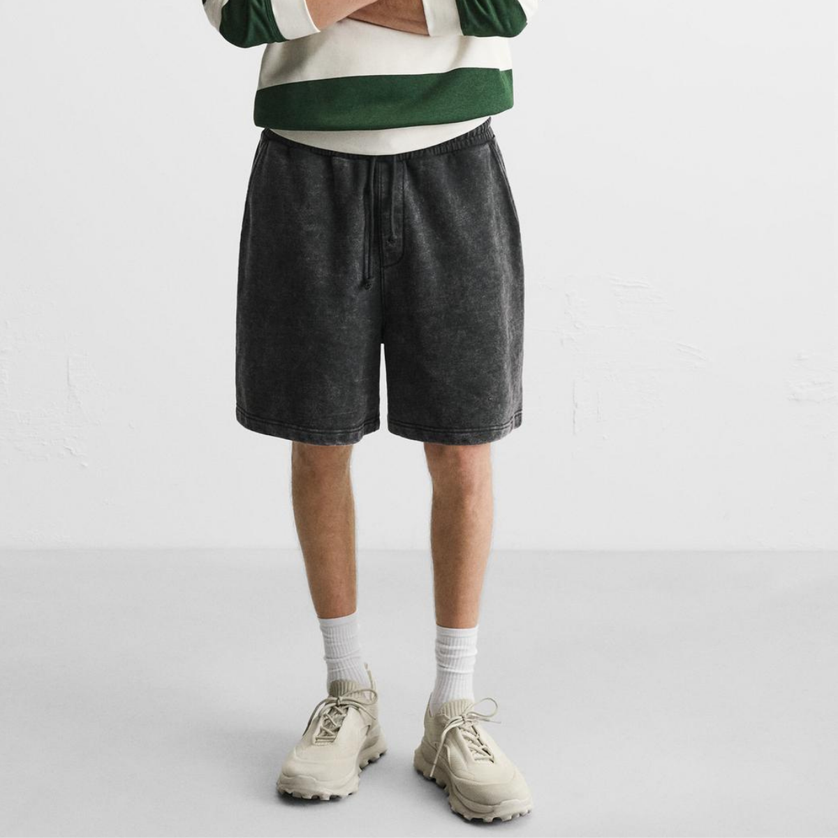 ZARA CHUNKY KNIT SNEAKERS