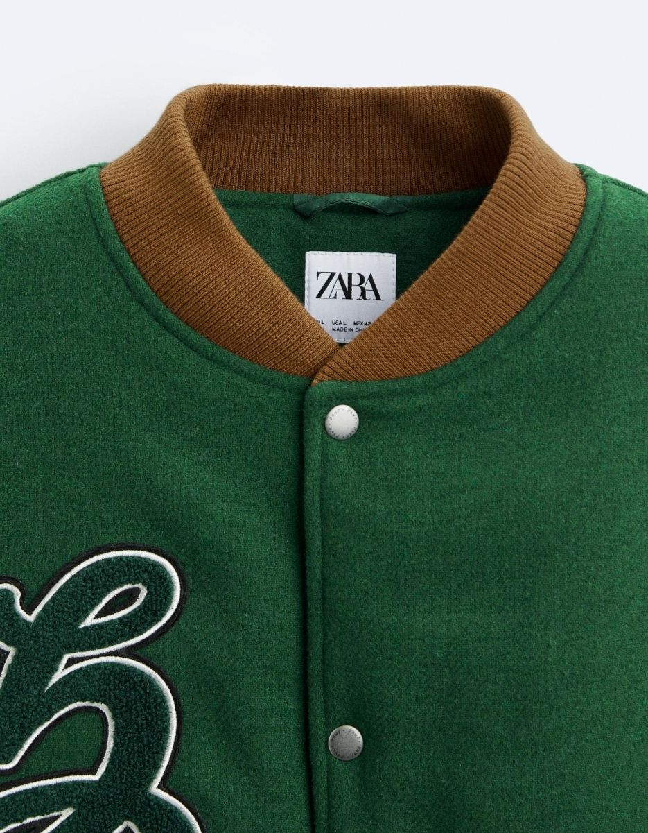 ZARA BASEBALL JACKET