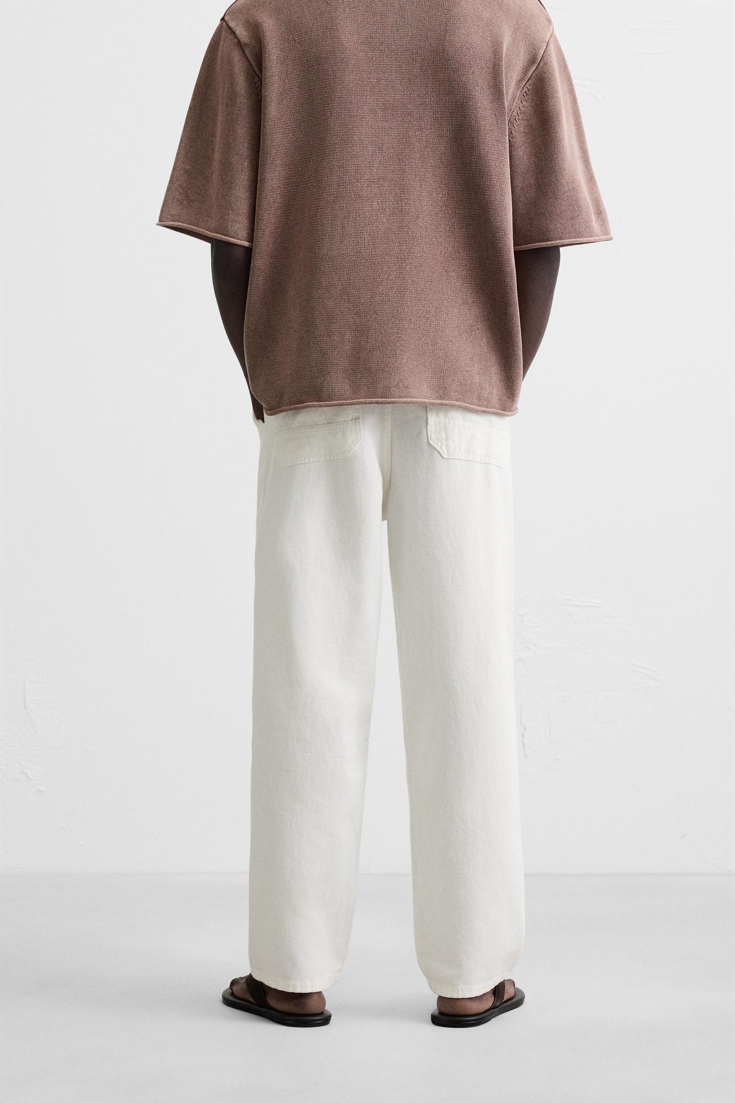 ZARA COTTON TROUSERS PANTS