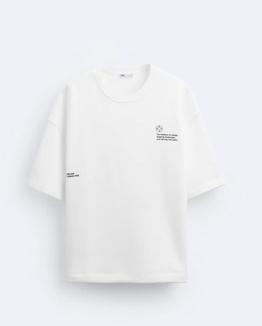 ZARA T-SHIRT PRINTED