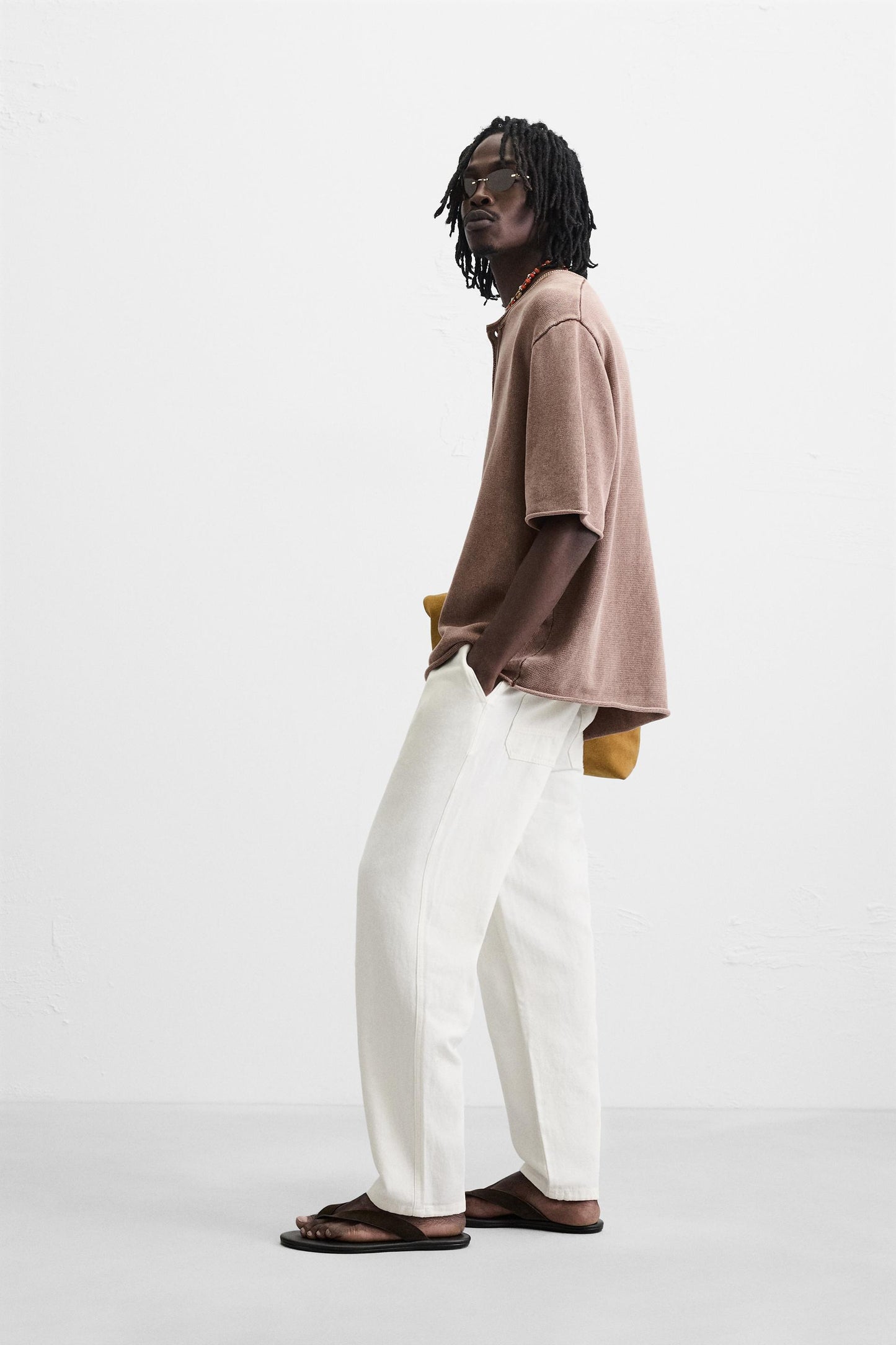 ZARA COTTON TROUSERS PANTS