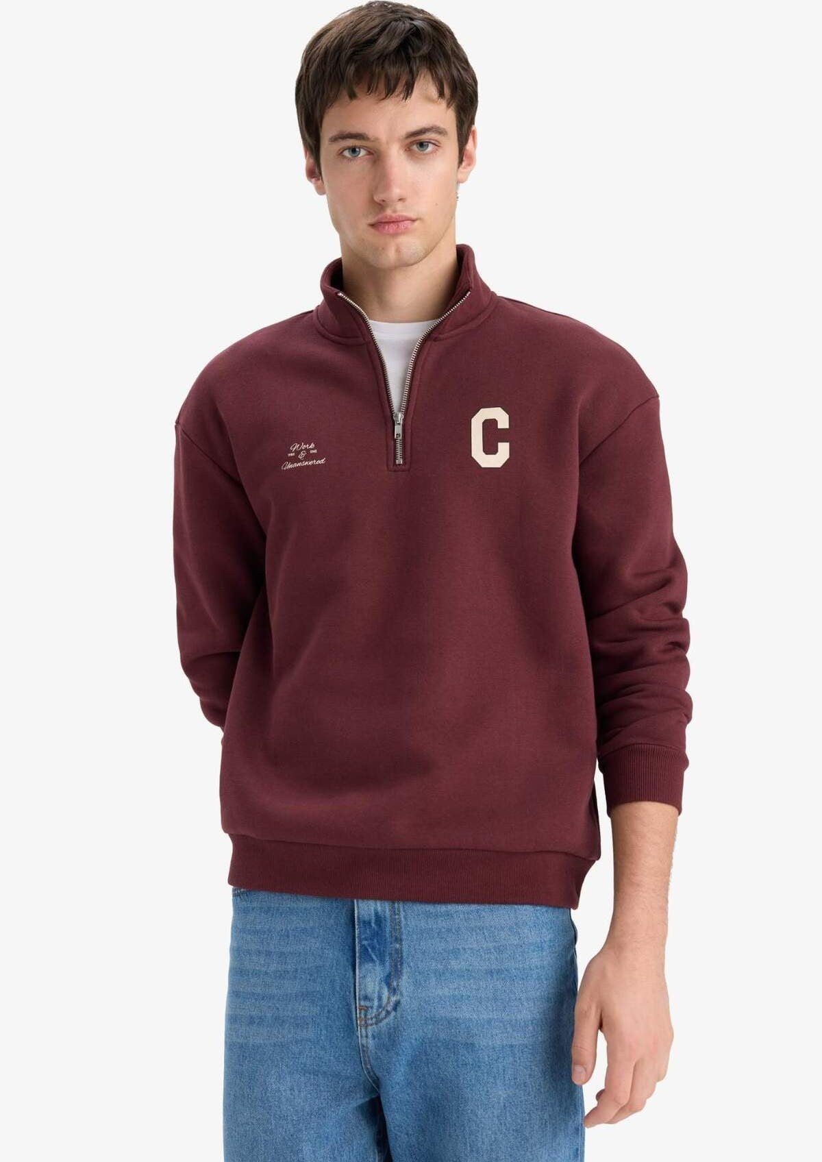 DEFACTO QUARTER ZIPPER