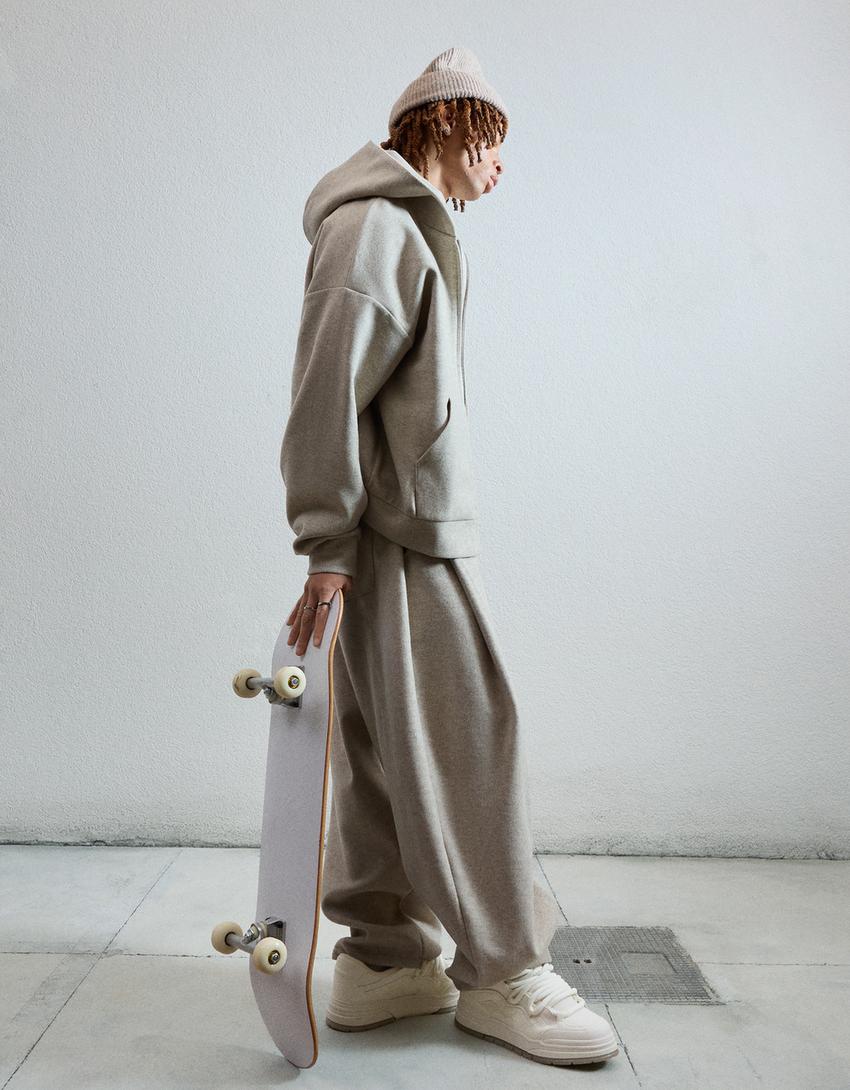 BERSHKA CHUNKY SKATER SNEAKERS