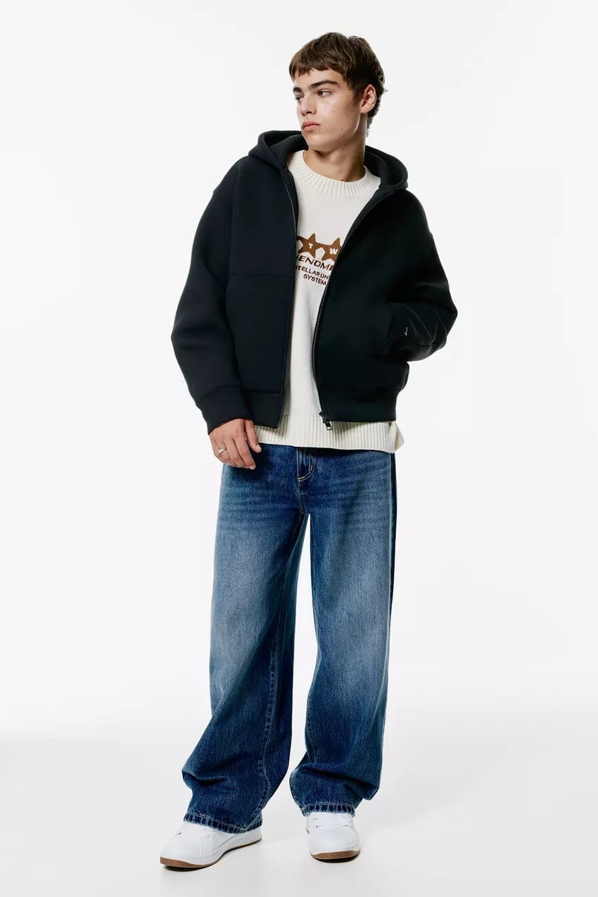 Sweater stwd in black