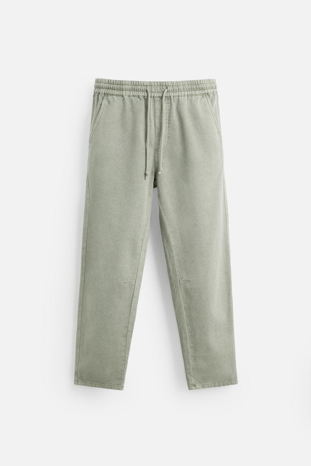 ZARA COTTON TROUSERS PANTS