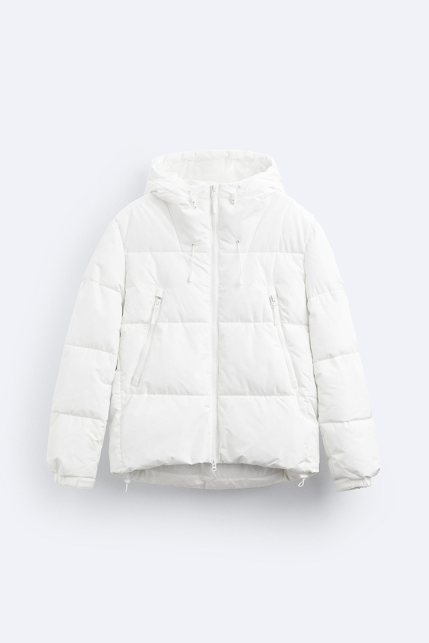 ZARA HOODED PUFFER JACKET DNWR