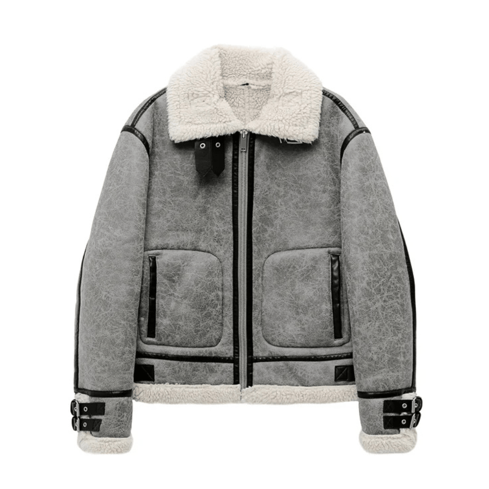 DOUBLE-FACED FLEECE LINED JACKET