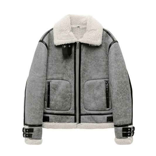 DOUBLE-FACED FLEECE LINED JACKET