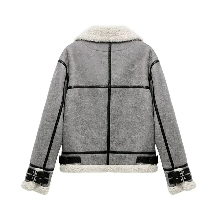DOUBLE-FACED FLEECE LINED JACKET