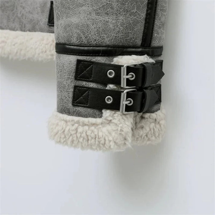 DOUBLE-FACED FLEECE LINED JACKET