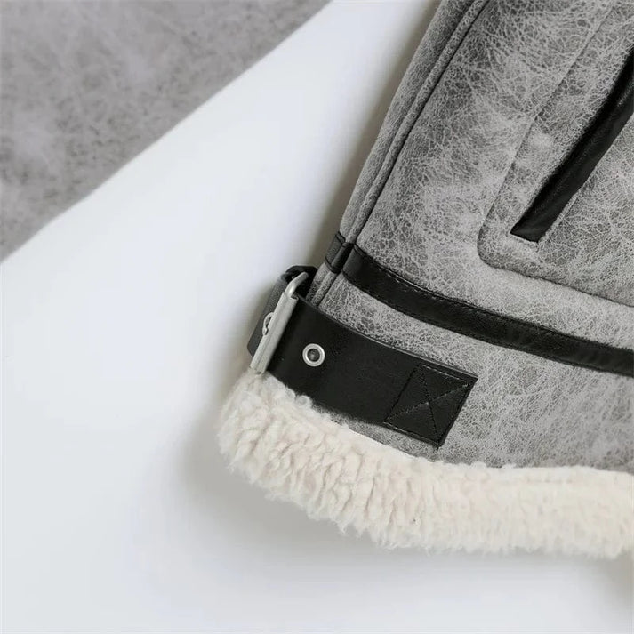 DOUBLE-FACED FLEECE LINED JACKET