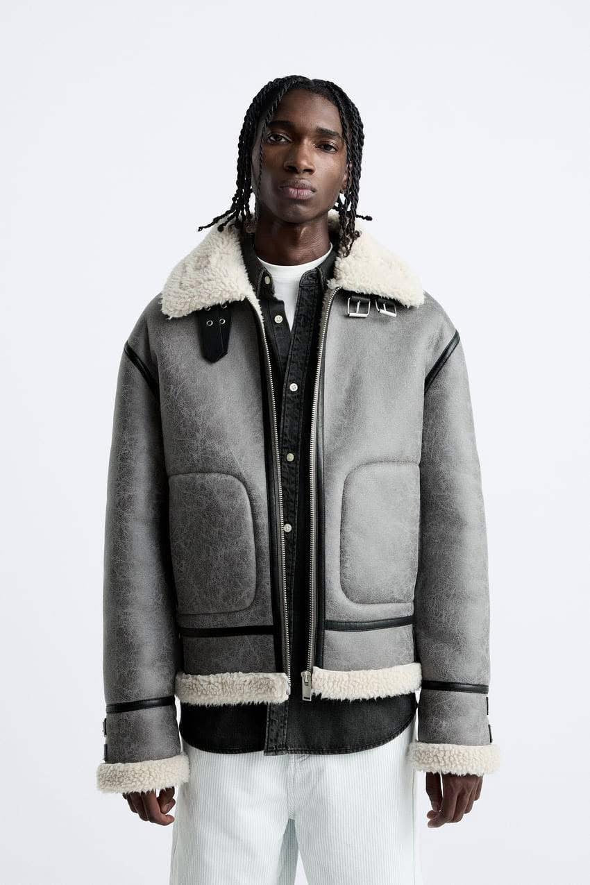 DOUBLE-FACED FLEECE LINED JACKET