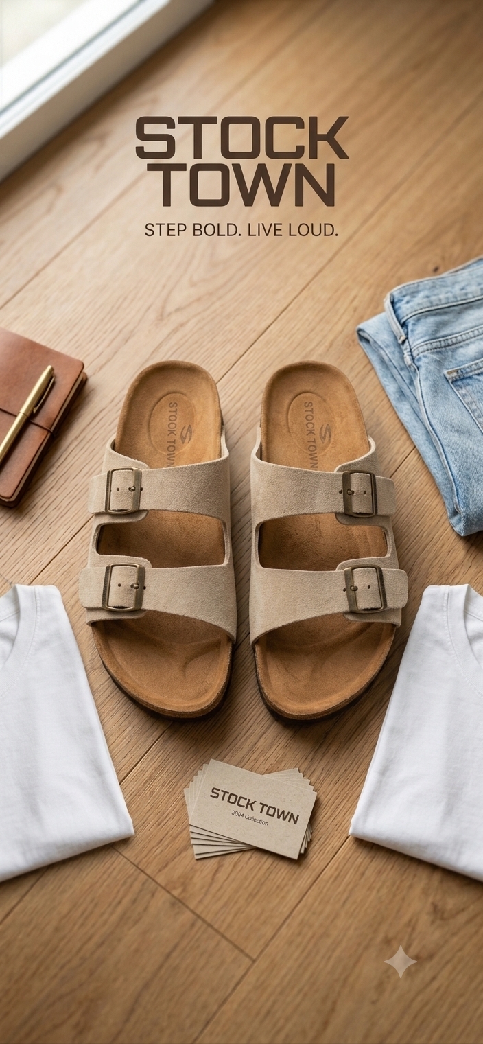 TWO STRAPS SLIPPER