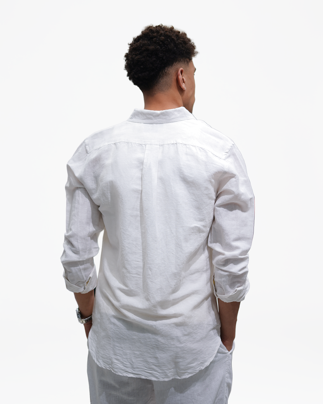 linen White shirt