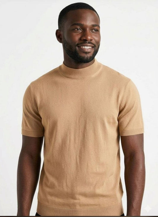 ZARA T-SHIRT HALF NECK