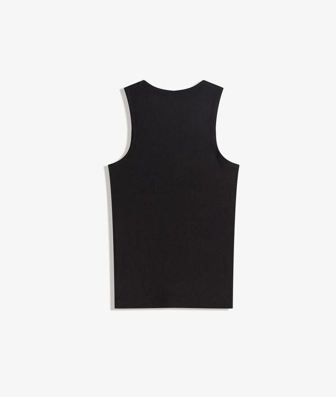BERSHKA TANK TOP - black