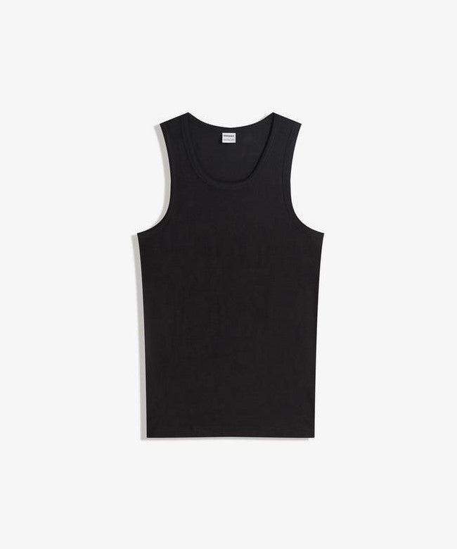 BERSHKA TANK TOP - black