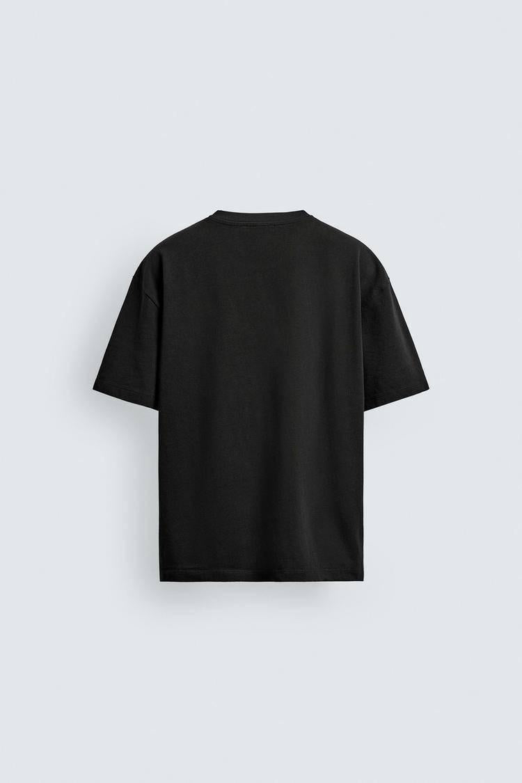 T-Shirt ZARA Black