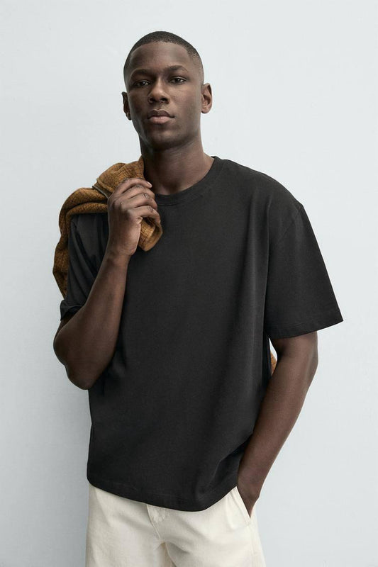 T-Shirt ZARA Black