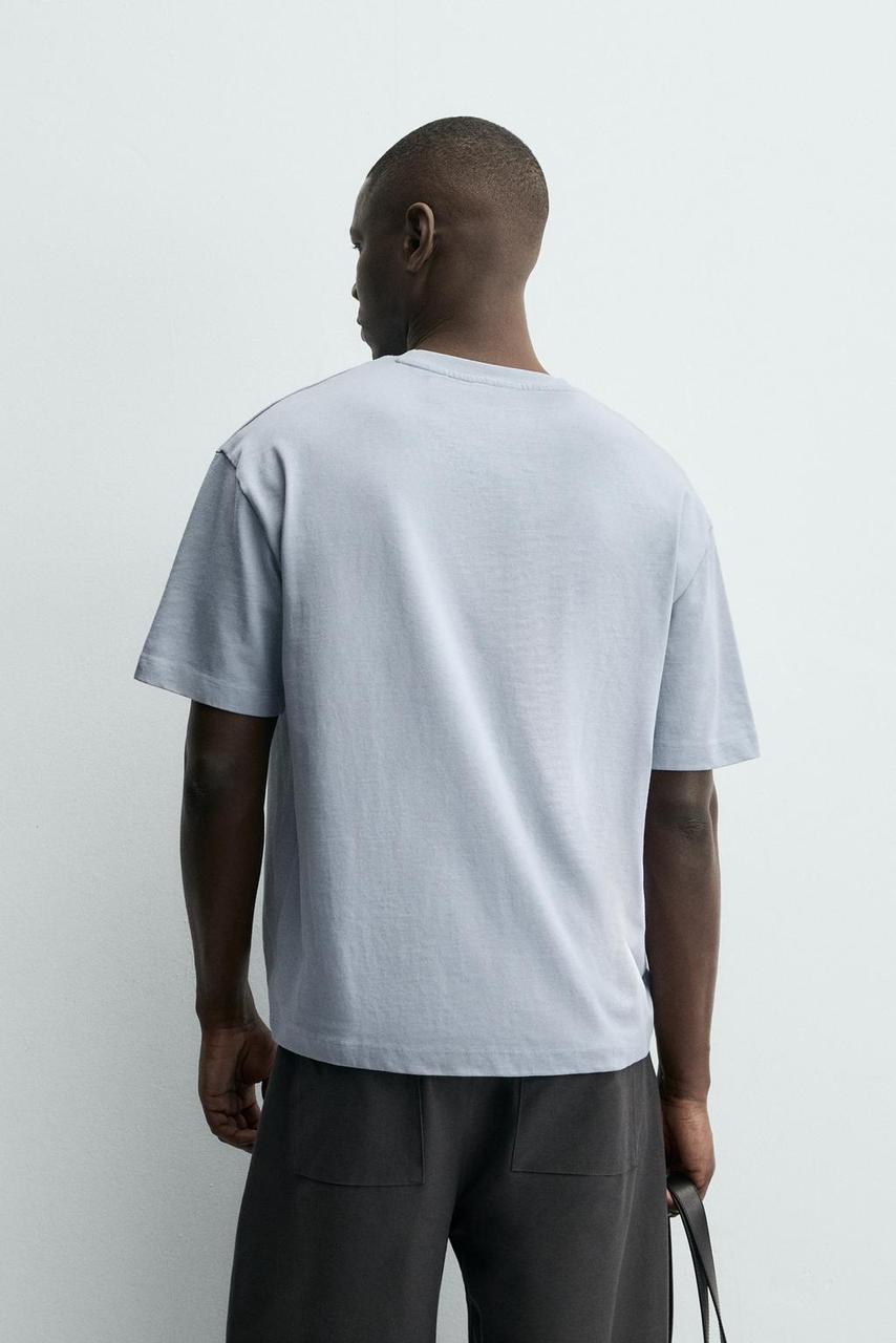 T-Shirt ZARA Gray